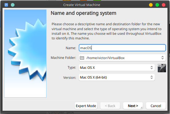 virtualbox mac os x sla